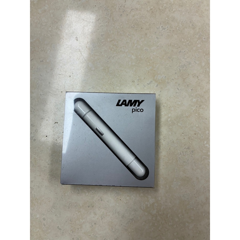 LAMY pico White Ballpoint Pen Model 288 Pocket Pen Made in Germany New in Box